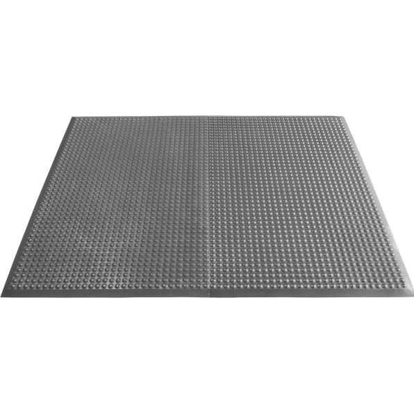 Miltex, Bodenschutzmatte, Arbeitsplatzmatte Yoga Ergo Fire 65x185cm grau (65 x 185 cm)