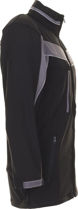 Produktbild Planam Softshelljacke Plaline schwarz/zink XXL (XXL)