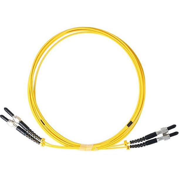 BlueOptics Cavo patch in fibra ottica duplex FSMA-PC/FSMA-PC monomodale 10 metri (10 m), Cavo di rete