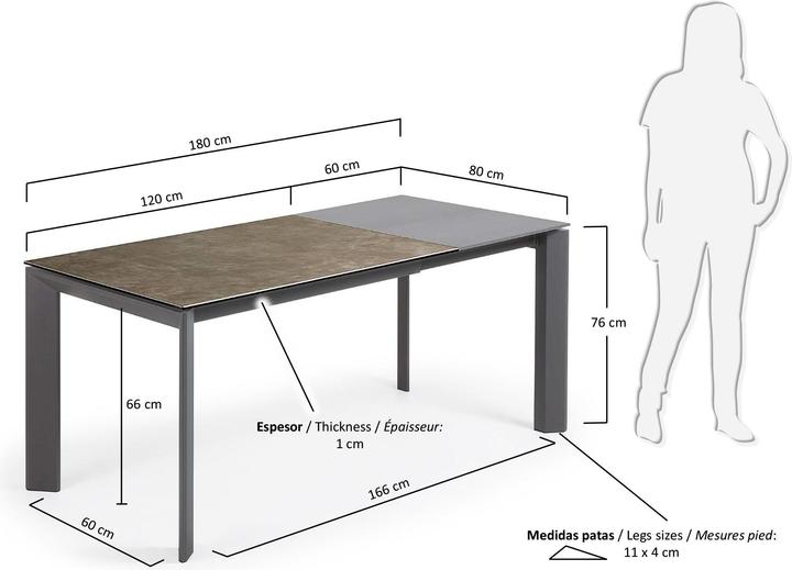 Produktbild Kave Home Axis (80 x 120 cm)