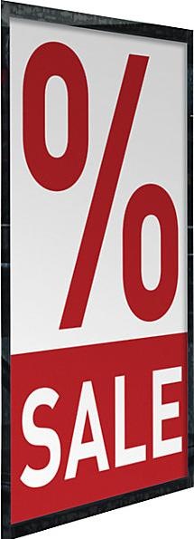 Productafbeelding Durable Cornice informativa DURAFRAME® POSTER, autoadesiva, per formato carta A1, nero