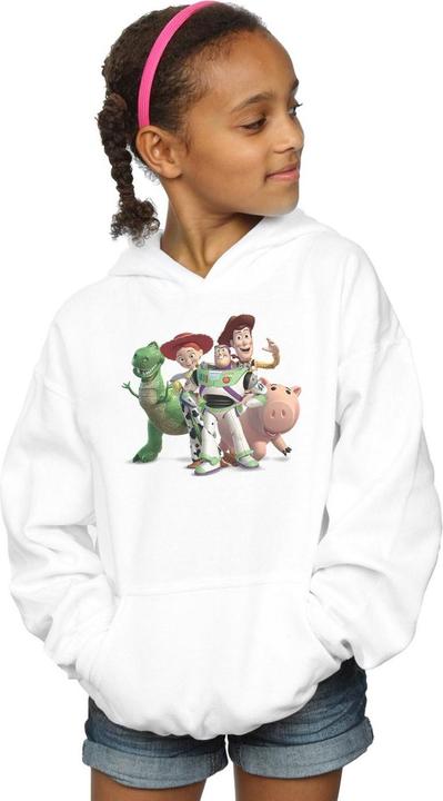 Actual product image Disney Girls Toy Story 4 Group Hoodie (116)