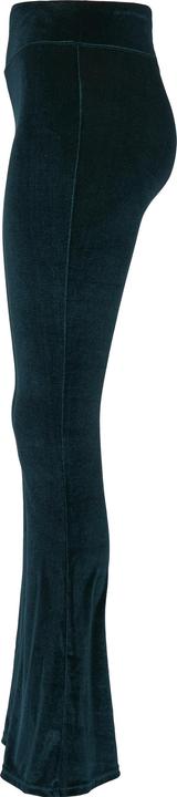 Actual product image Urban Classics Ladies High Waist Velvet Boot Cut Leggings (XXL)