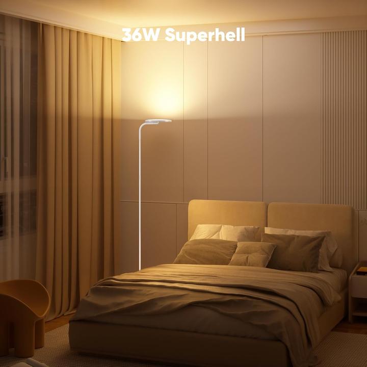 Image du produit LS LED Stehleuchte Circle Weiss