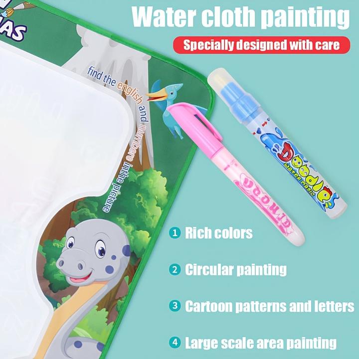 Image du produit Activity Board 1 Stück wiederverwendbare Zeichenmatte - bunte Decke für Kinder und Familienspass, kreative (78 x 60 cm)