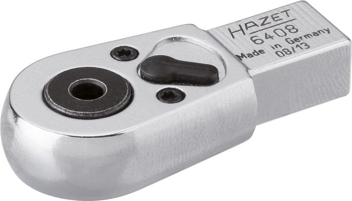 Produktbild HAZET Bit Einsteck-Umschaltknarre 6408 ∙ Einsteck-Vierkant 9 x 12 mm ∙ Sechskant6,3 (1/4 Zoll)