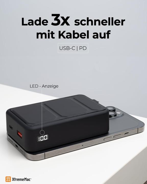 Immagine prodotto XtremeMac Power Bank (20000 mAh, 20 W, 74 Wh)