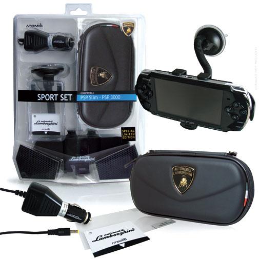 Atomic PSP Pack Sport Set Lamborghini - AT (PSP), Altri accessori gaming
