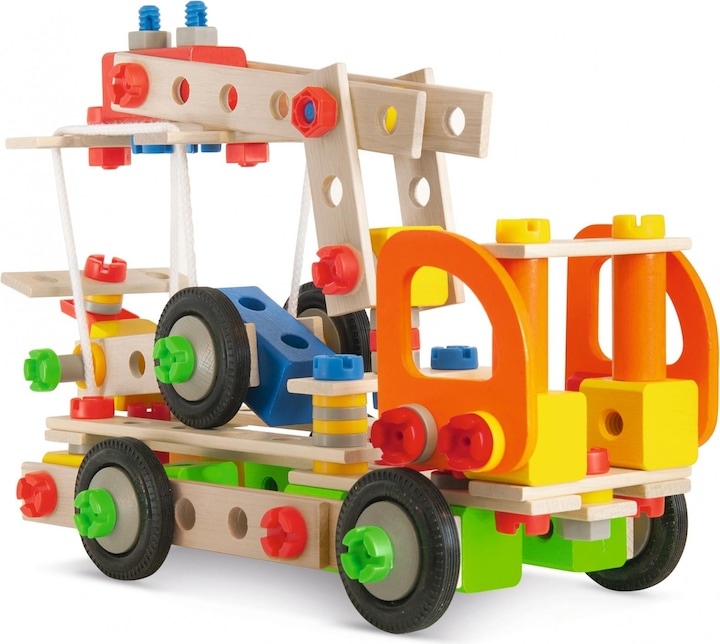 Produktbild Eichhorn Constructor 4 in1 Kraanwagen