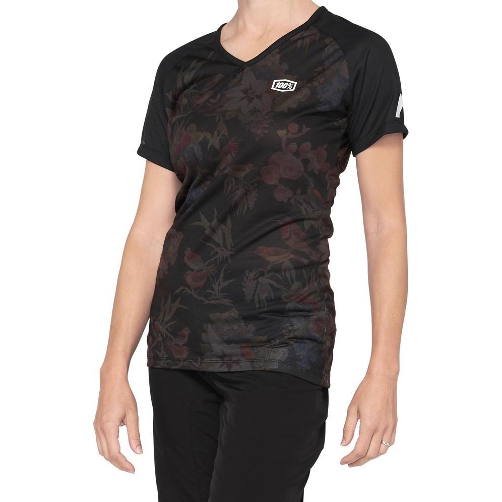 100%, Damen, Velotrikot, Airmatic Damen Biketrikot (M), Schwarz, M