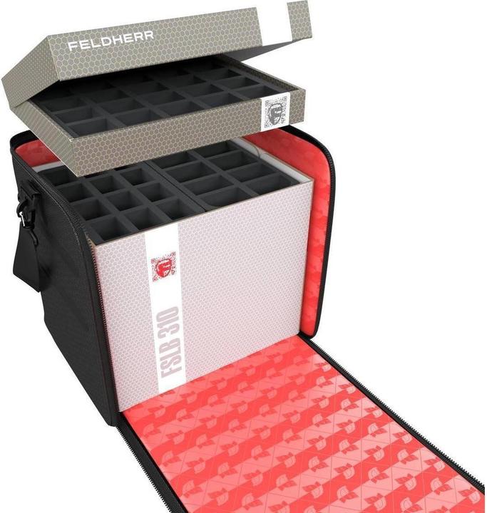 Produktbild Feldherr GENERAL 370 Tasche mit Lagerboxen FSLB310 FSLB040 für Warhammer Quest: (Karton, Kunststoff, Schaumstoff)