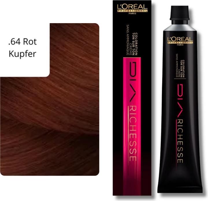 Actual product image L'Oréal Professionnel Dia Richesse (.64 Red Copper)
