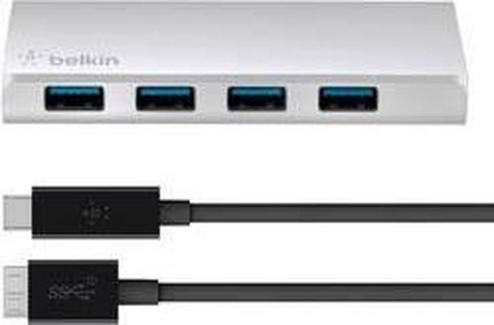 Actual product image Belkin F4U088VF (USB-C, 4 ports)