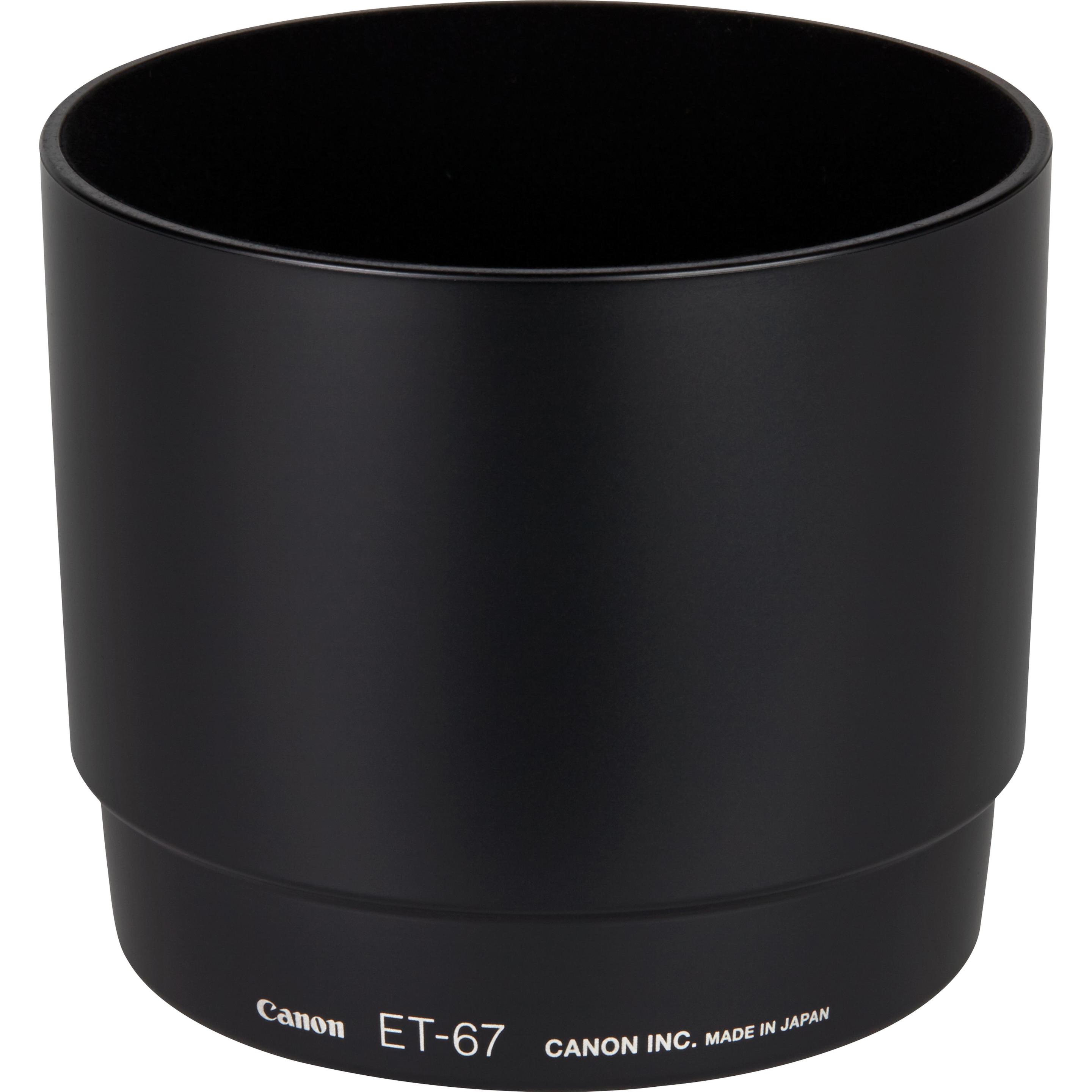 Canon Sonnenblende ET-67, Gegenlichtblende, Schwarz