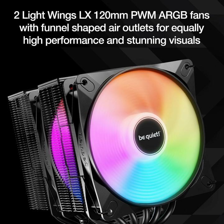 Image du produit be quiet! Pure Rock PRO 3 LX ARGB (155 mm)