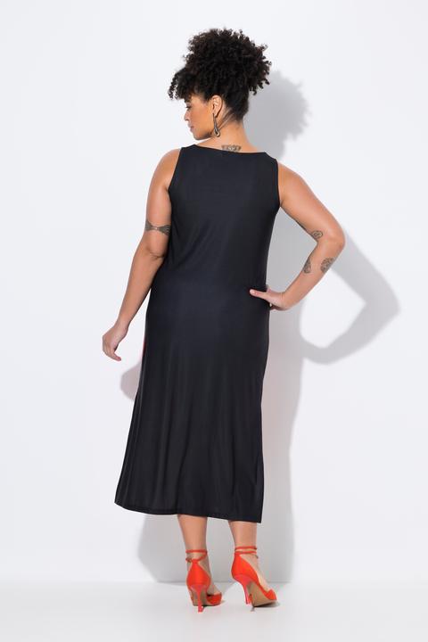 Immagine prodotto Miamoda Jersey-Midikleid, ärmellose A-Linie, Saumblüte (50)