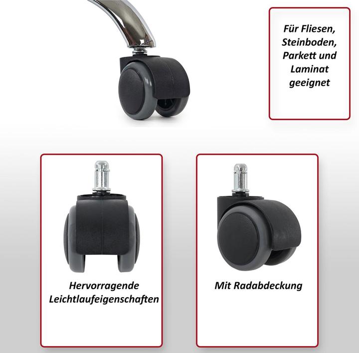 Produktbild MCW Hartbodenrollen-5