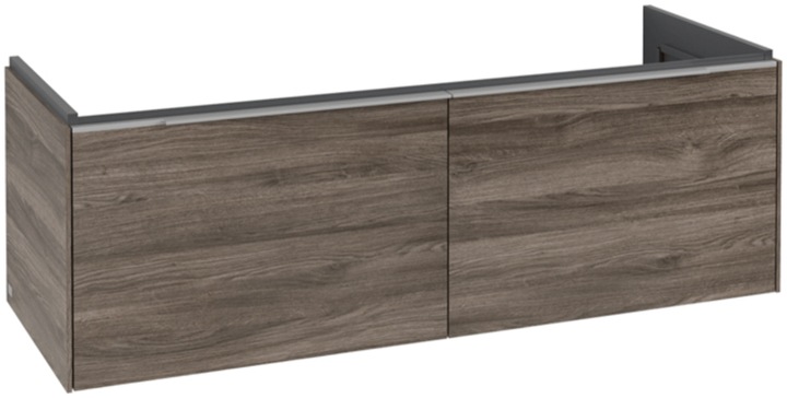 Produktbild Villeroy & Boch Subway 3.0, Waschbeckenunterschrank, 1272x429x478 mm, 2 Auszüge, C601L0
