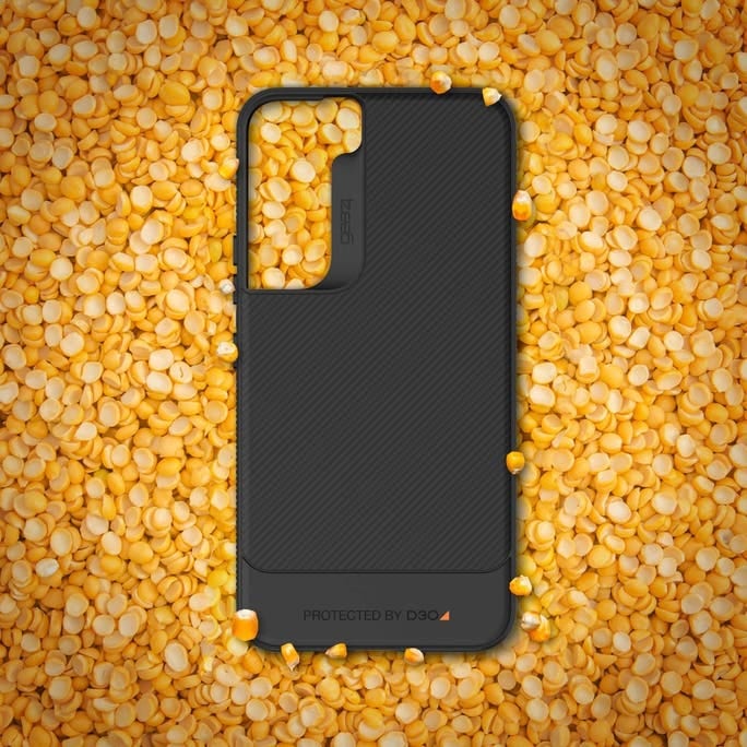 Produktbild gear4 Back Cover D3O Copenhagen Bio Galaxy S22 Black (Samsung Galaxy S22+)