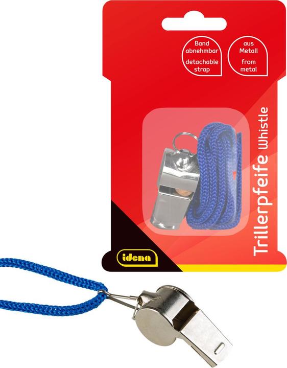 Produktbild Idena Trillerpfeife aus Metall