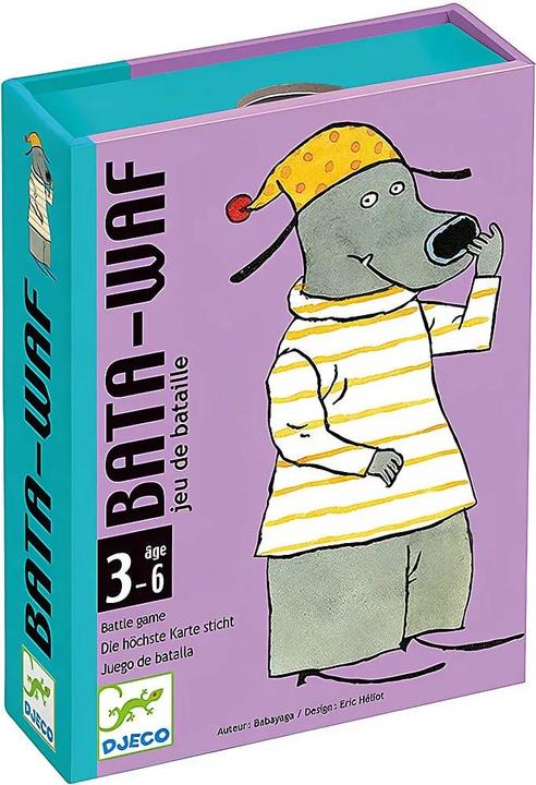 Produktbild Djeco Kartenspiel Bata-Waf (mult) (Französisch, 2 - 4 Spieler)