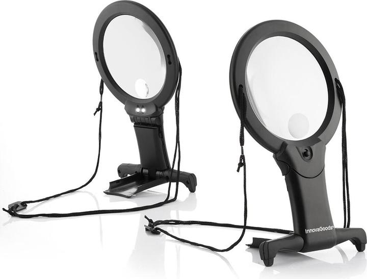Image du produit InnovaGoods Loupe à main levée avec lumière LED Zooled