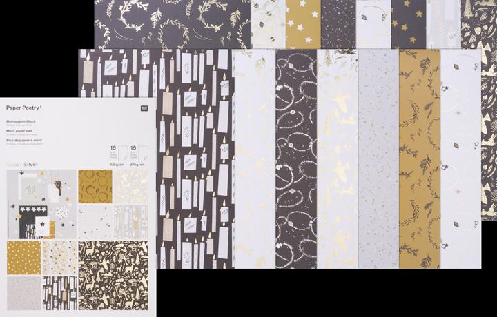 Actual product image Rico Design Christmas paper Nostalgic Christmas, 30 sheets, A4 (Wrapping paper, 1 x)