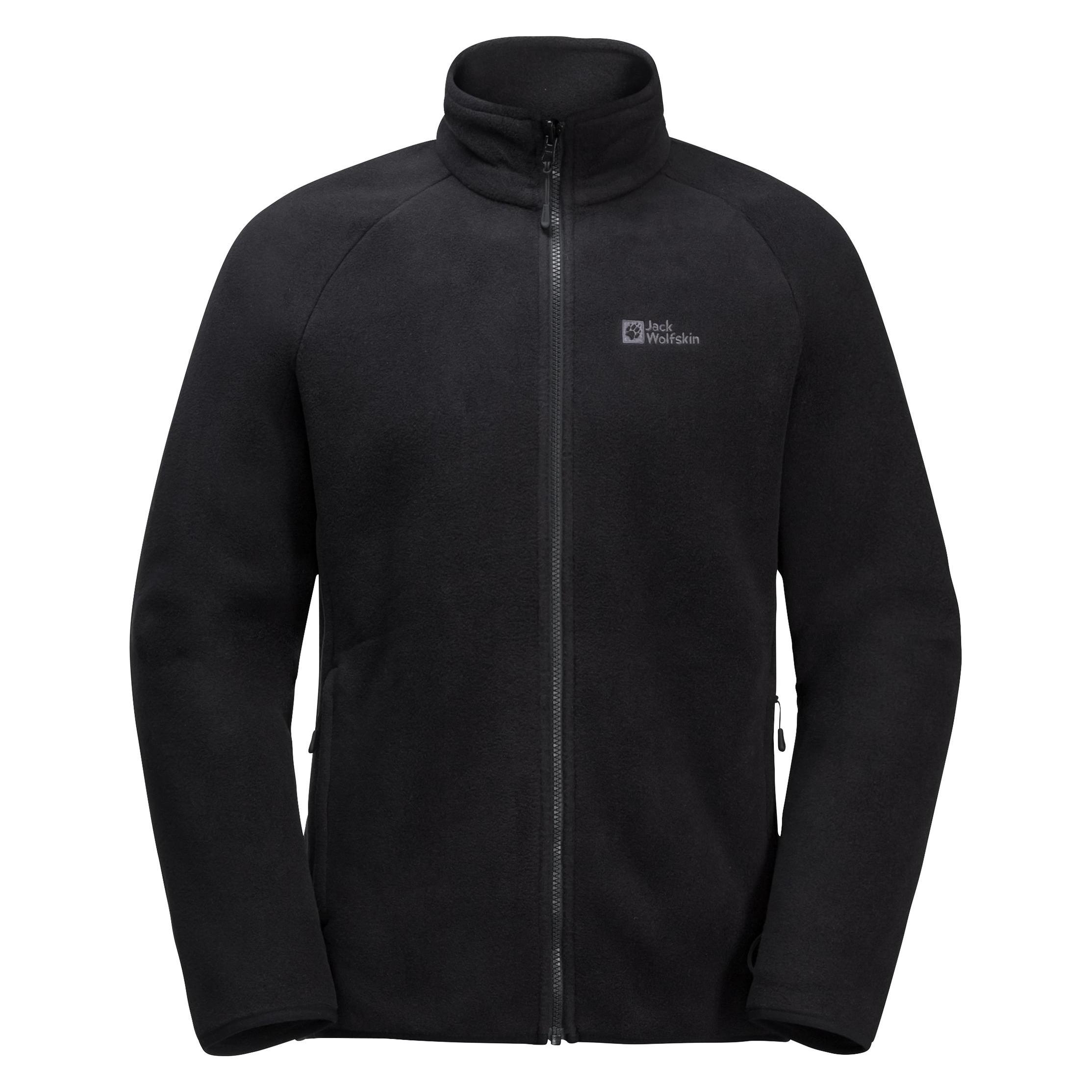 Jack Wolfskin, Herren, Outdoorjacken, Waldsteig Fz M (S), Schwarz, S