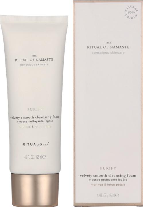 Actual product image Rituals THE RITUAL OF NAMASTE Velvety Smooth Cleansing Foam (Cleansing Foam, 125 ml)