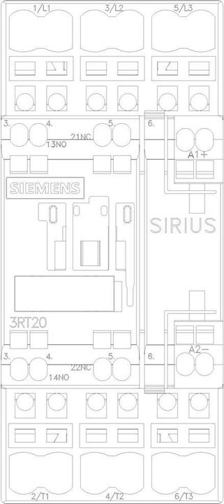 Image du produit Siemens Contacteur 7,5kW 24Vdc taille 0