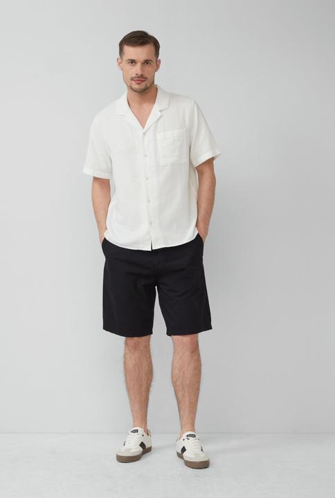 Image du produit S.Oliver Hemd Resort Fit: Strukturiertes Kurzarm-Hemd mit Brusttasche (XXL)