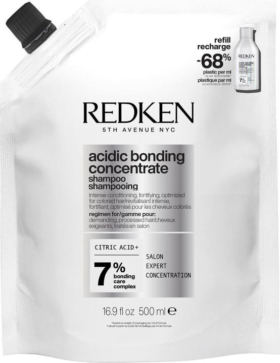 Image du produit Redken Concentré de collage acide (500 ml, Shampoing liquide)