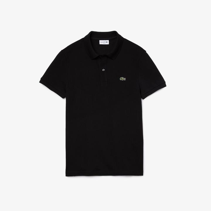 Actual product image Lacoste Polo Shirt Slim Short Sleeves noir (XL)