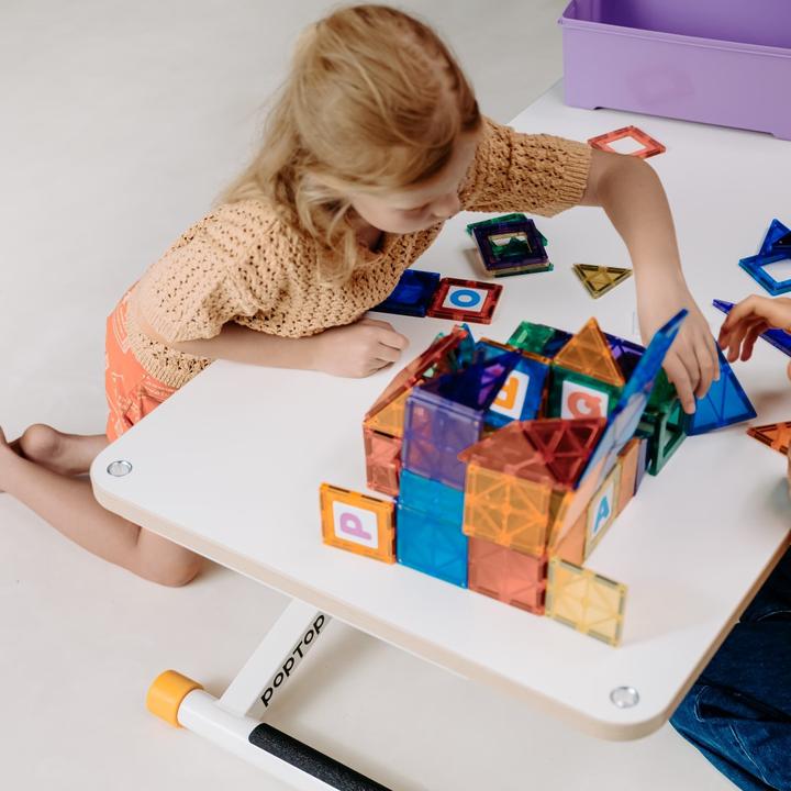 Image du produit PopTop La scrivania per bambini regolabile in altezza (115 x 65 x 86 cm)