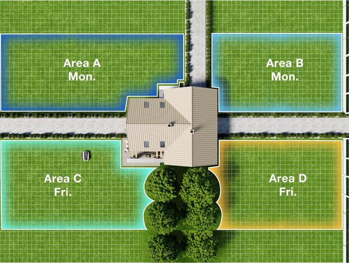 Actual product image Ecovacs Mähroboter (1200 m², Without boundary wire)