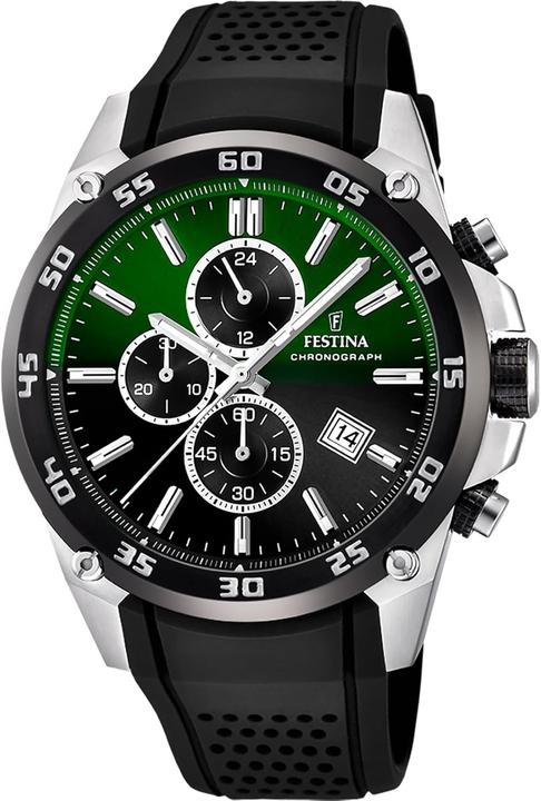Actual product image Festina F20330/B (Chronograph, Sports watch, 47 mm)