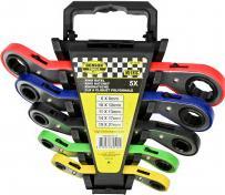 Actual product image Benson Ring ratchet 5 pieces metric color + holder