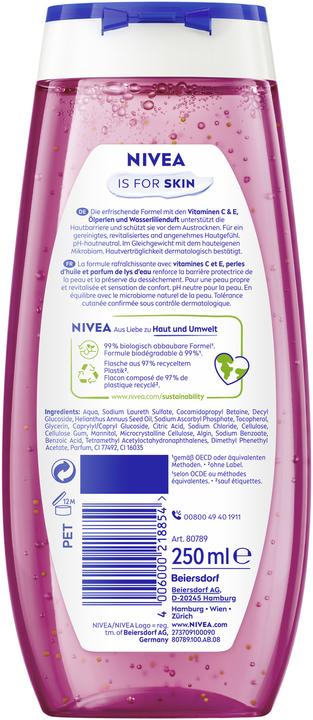 Produktbild NIVEA Waterlily & Oil Duschgel DUO (500 ml)