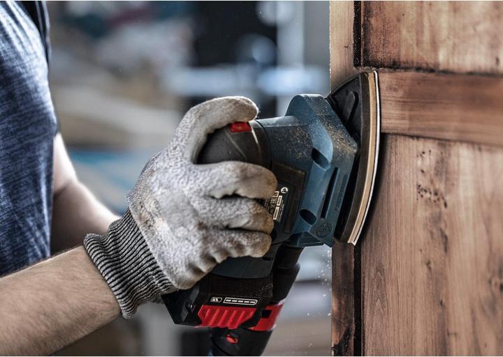 Image du produit Bosch Professional Zubehör Expert M480 Filet abrasif pour ponceuse Delta, 93 mm,G 150, 5 pces. (150)