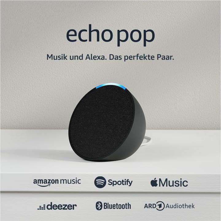 Actual product image Amazon Echo Pop (Amazon Alexa)