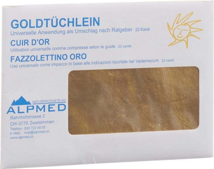 Produktbild Alpmed Goldtüchlein
