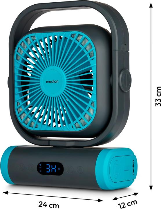 Produktbild Medion LIFE Camping Ventilator E10 TF (48 dB)