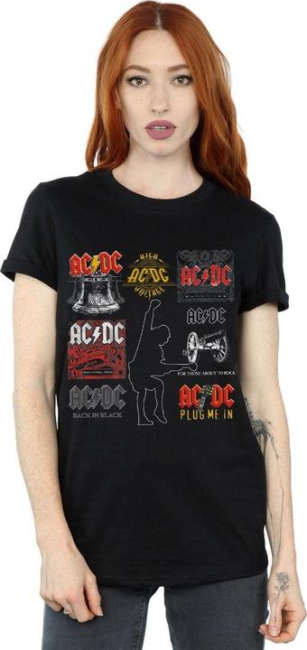 Immagine prodotto AC/DC Art Collection Maglietta Ampia Donna (4XL)