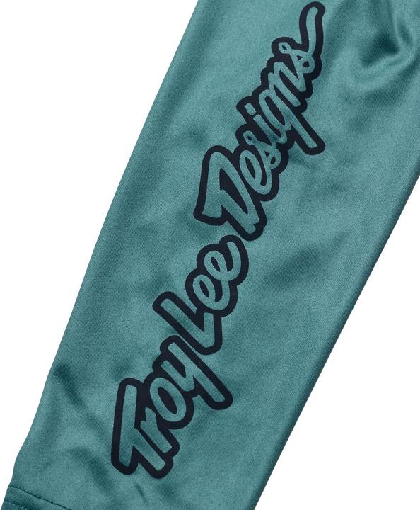 Actual product image Troy Lee Designs Womens Lilium LS Jersey, Mono, jade, XL (XL)