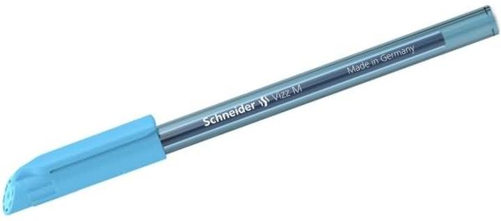Produktbild Schneider Kugelschreiber Vizz M hellblau (Hellblau-Transparent, 1 x)