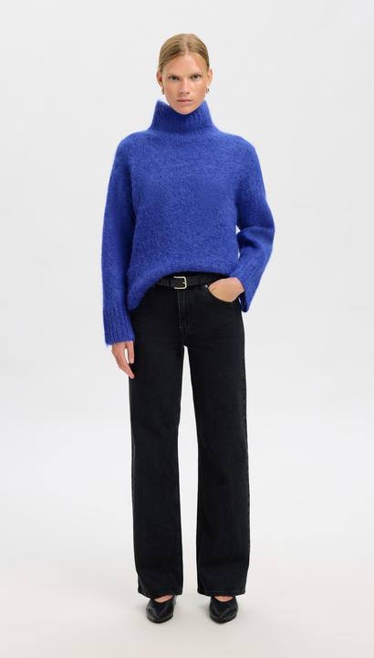 Produktbild Selected Wollmix Pullover mit hohem Kragen (XS)