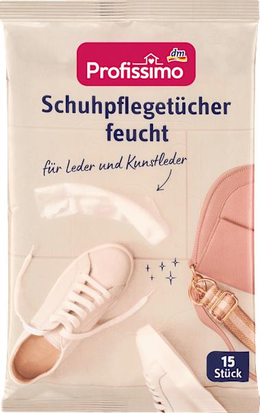 Produktbild dm Profissimo Schuhpflegetücher feucht