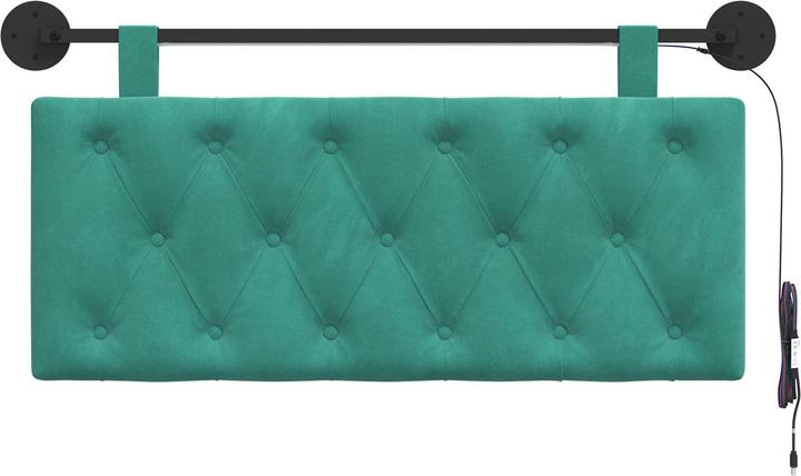 Actual product image vidaXL Modernes Kopfteil (110 x 7 x 55 cm)