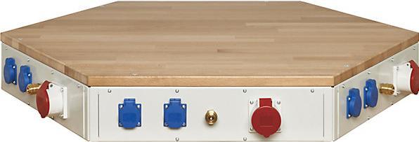 Actual product image eurokraft pro group workbench (270 cm, 235 cm)