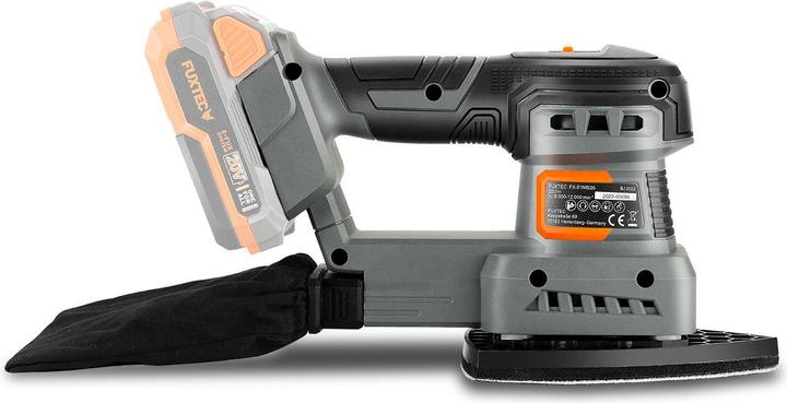 Image du produit Fuxtec Ponceuse vibrante sans fil 20V FX-E1MS20 sans batterie, sans chargeur (Ponceuse vibrante)